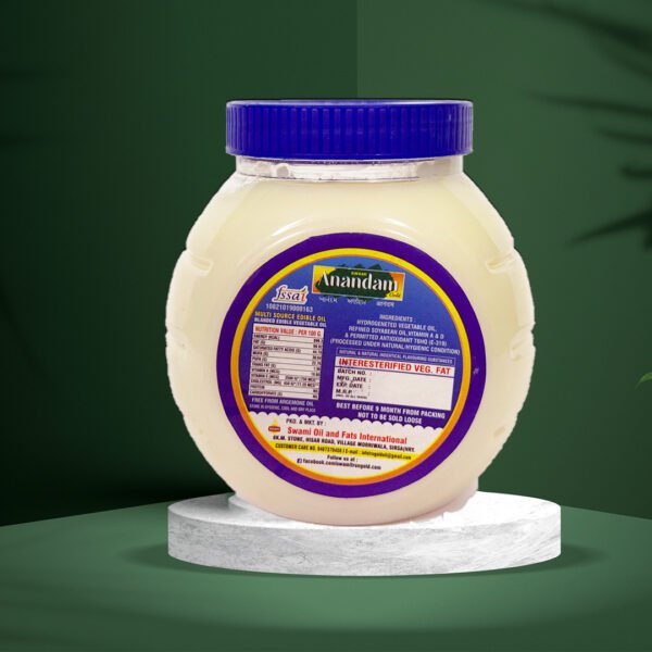 Anandam Cooking Medium  Veg-Fat (1ltr- jar)