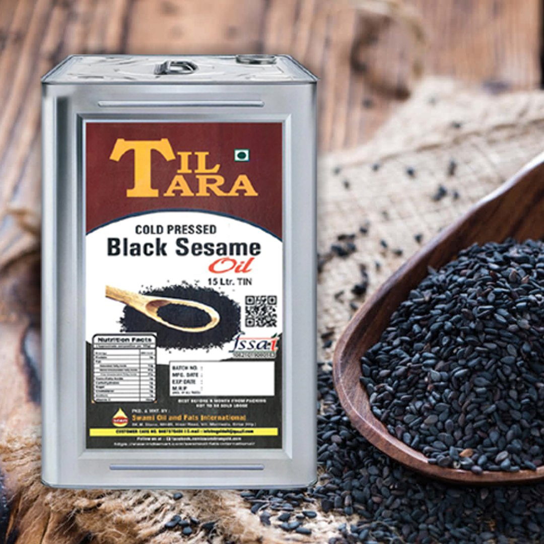 Black Sesame Oil – The Secret to Vitality and Wellness (15KG Tin)