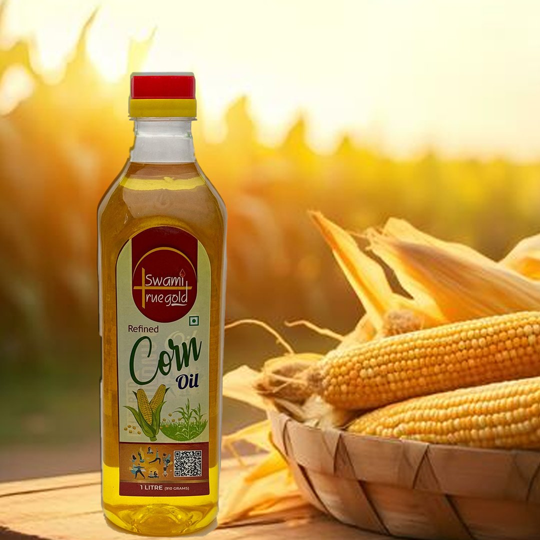 Refined Corn Oil – 1Ltr Bottle Purity & Health in Every Drop!