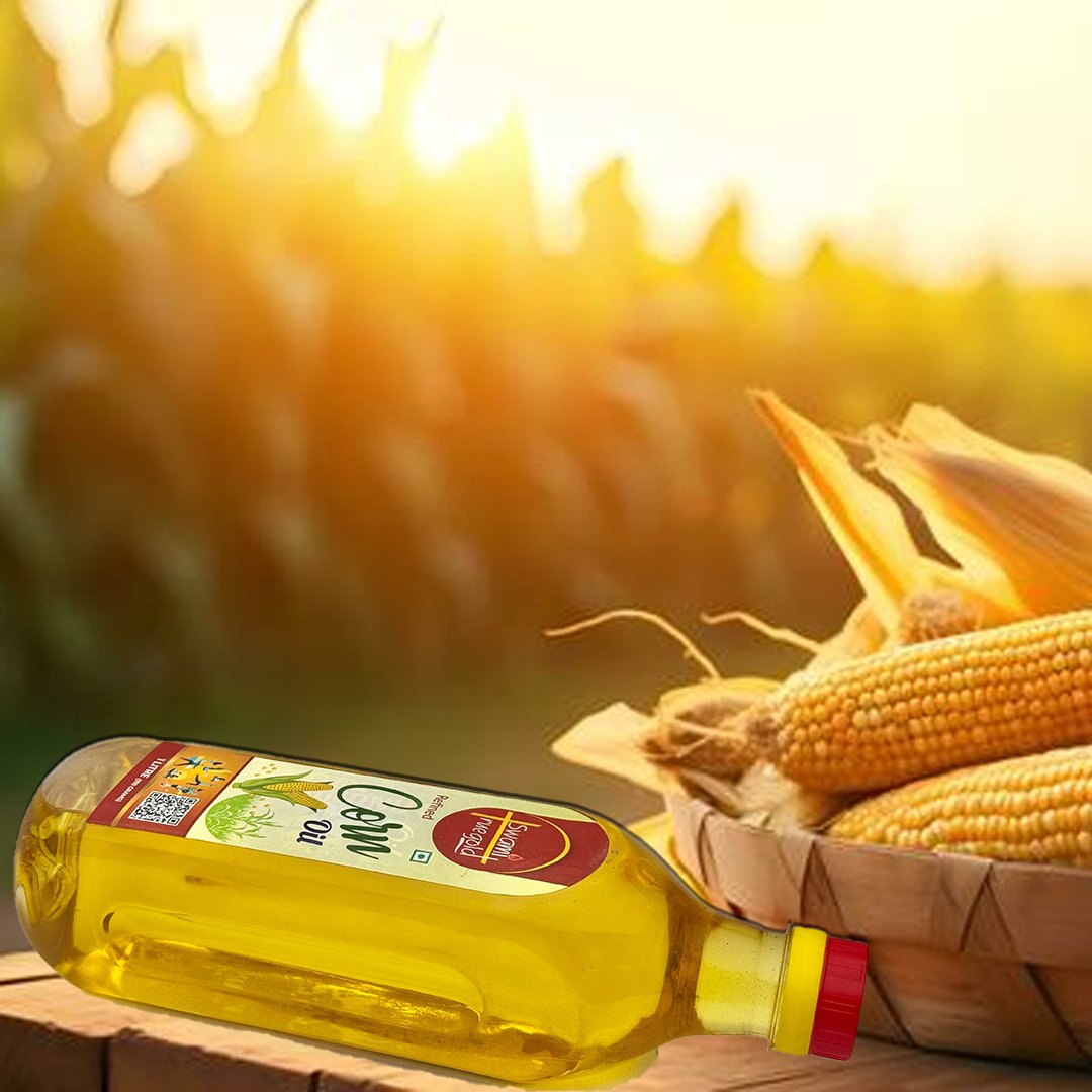 Refined Corn Oil – 1Ltr Bottle Purity & Health in Every Drop!