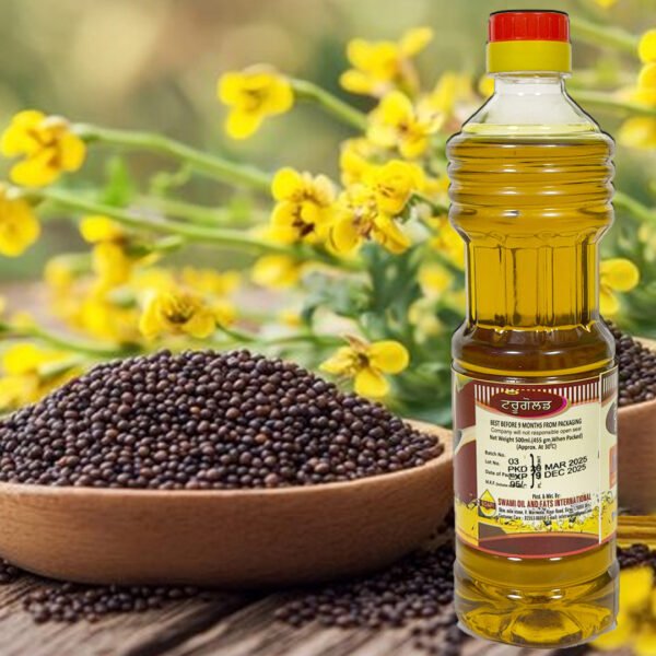 Pure Mustard Oil- (500ltr btl)