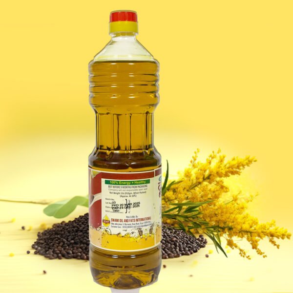 Pure Mustard Oil- (1ltr btl)