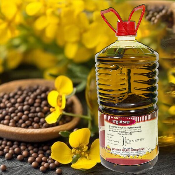 Pure Mustard Oil- (5ltr btl)