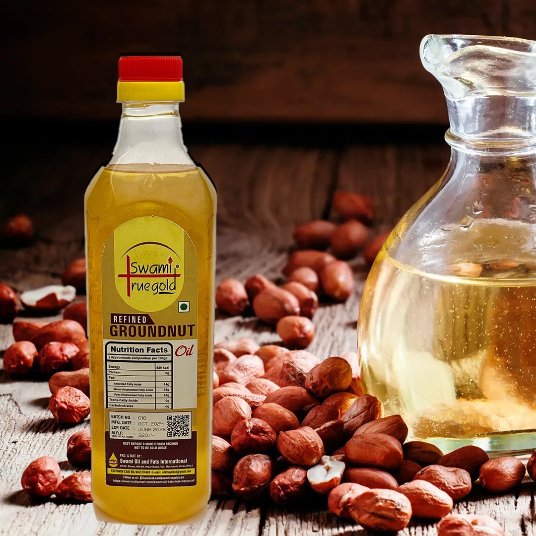 Refined Groundnut Oil – 1Ltr Bottle for Purity & Taste