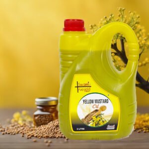 Yellow Mustard Oil – Pure, Powerful & Packed with Benefits! (2ltr Jar)